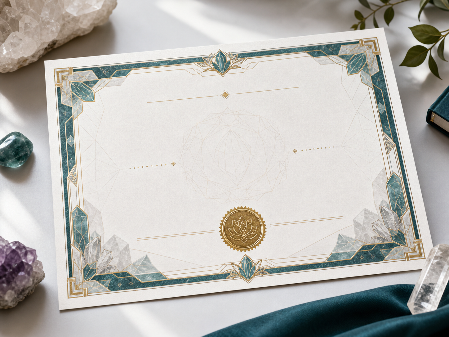 Aperçu original d'un certificat minéral
